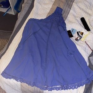 blue babydoll dress